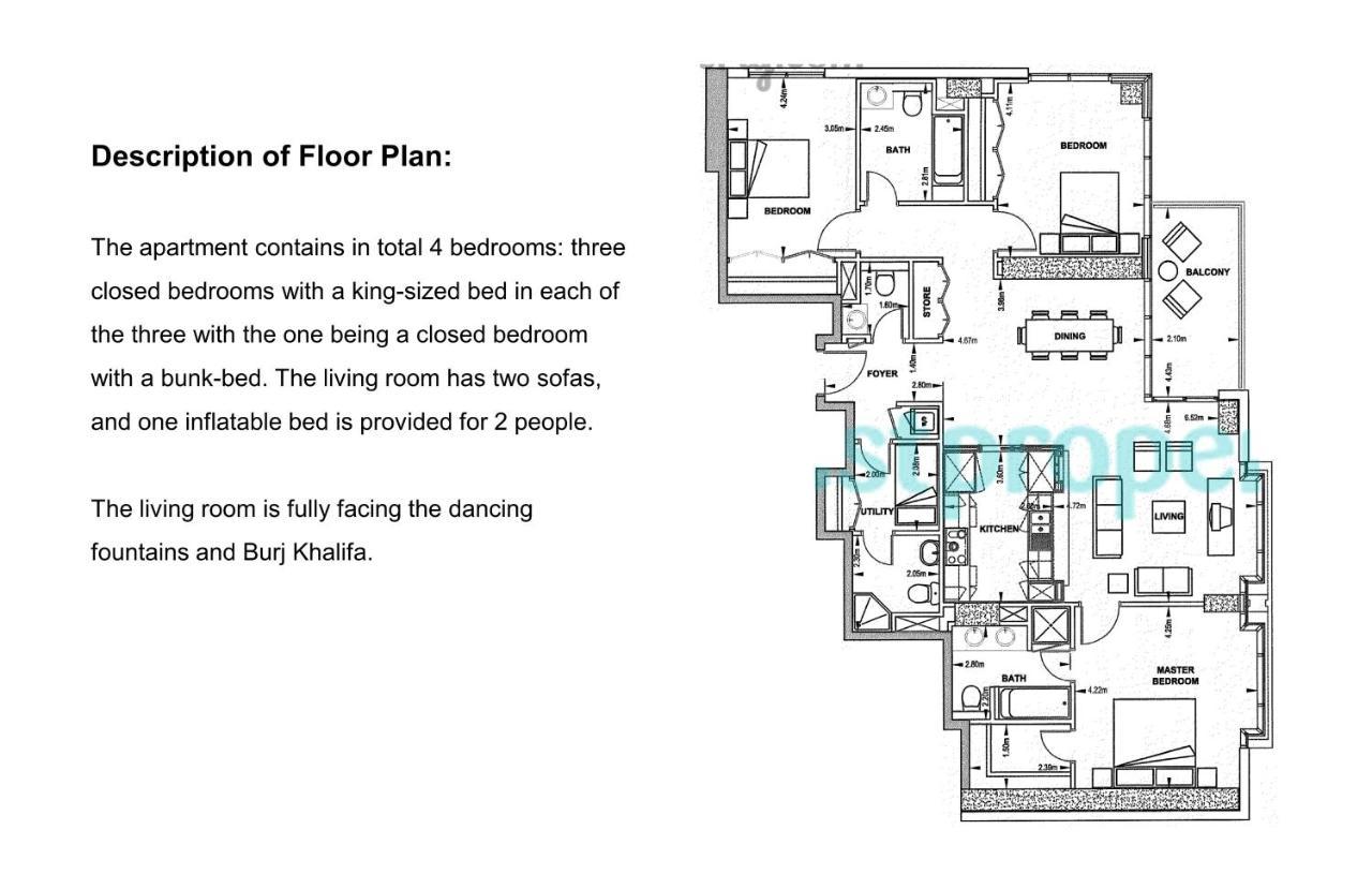 Elite Royal Apartment | Burj Residences Tower 5 | Gold ดูไบ ภายนอก รูปภาพ